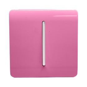Pink Wiring Accessories Trendi Decorative Screwless
